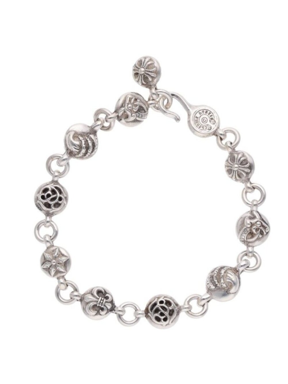Chrome Hearts Multi Ball Silver Bracelet